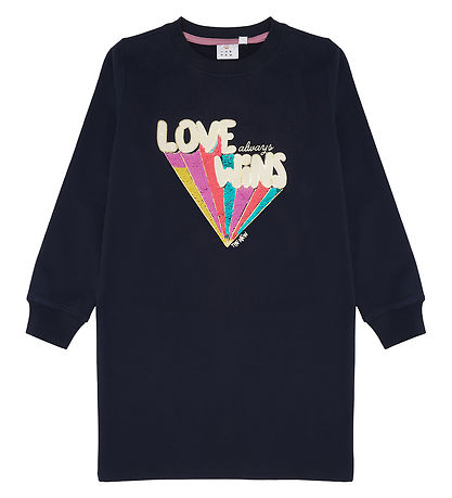 The New Sweatklänning - TnLing - Marinblå Blazer