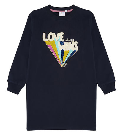 The New Sweatklänning - TnLing - Marinblå Blazer