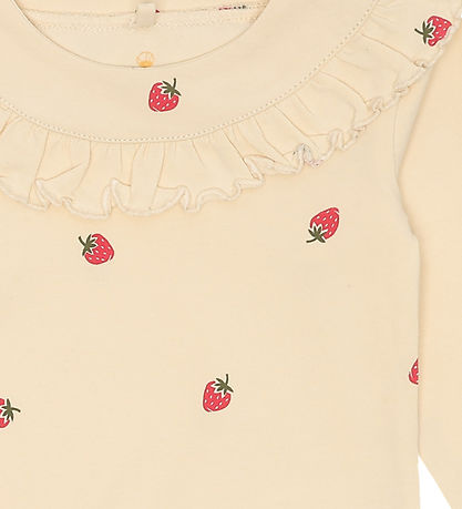 The New Siblings Body L/æ - TnsLaraWila - Angora Strawberry AOP
