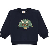 The New Siblings Sweatshirt - TnsLeroy - Navy Blazer The New Siblings Sweatshirt - TnsLeroy - Navy Blazer