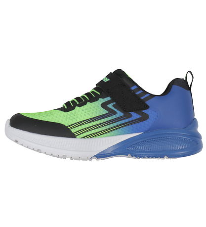 Skechers Shoe - Microspec Max Advance - Blue/Lime Skechers Shoe - Microspec Max Advance - Blue/Lime