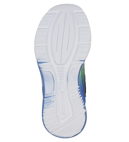 Skechers Shoe - Microspec Max Advance - Blue/Lime Skechers Shoe - Microspec Max Advance - Blue/Lime