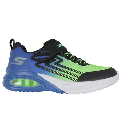 Skechers Shoe - Microspec Max Advance - Blue/Lime Skechers Shoe - Microspec Max Advance - Blue/Lime