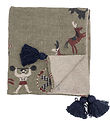 Bloomingville Mini Blanket - 160x130 cm - Loome - Green Bloomingville Mini Blanket - 160x130 cm - Loome - Green
