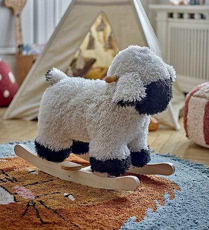 Bloomingville Mini Rocking Horse - Dolly - Sheep - White