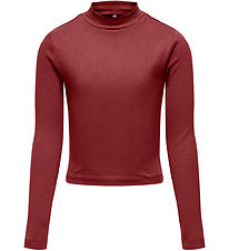 Kids Only Blouse - Rib - Cropped - KogLinea - Syrah Kids Only Blouse - Rib - Cropped - KogLinea - Syrah