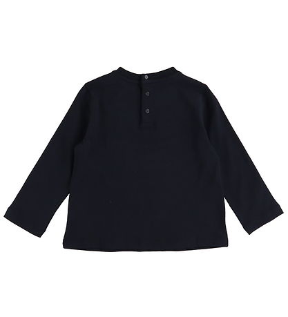 Emporio Armani Blouse - Navy w. Logo
