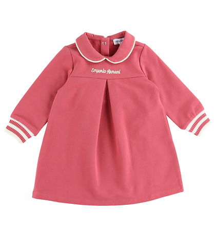 Emporio Armani Sweat Dress - Slate Rose w. White