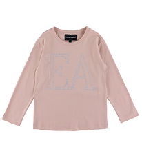 Emporio Armani Blouse - Rose Smoke w. Rhinestone
