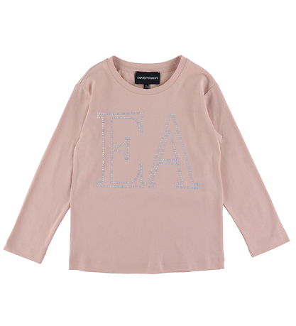 Emporio Armani Blouse - Rose Smoke w. Rhinestone