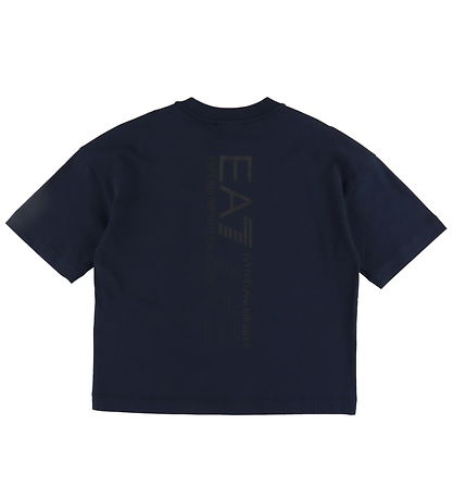 EA7 T-shirt - Armani Blue w. Print