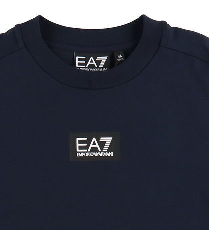 EA7 T-shirt - Armani Blue w. Print