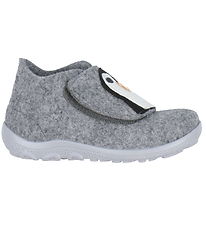 Superfit Slippers - Wool - Happy - Grey/Black Superfit Slippers - Wool - Happy - Grey/Black