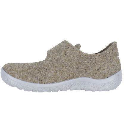 Superfit Hausschuhe - Wolle - Happy - Beige/Grau