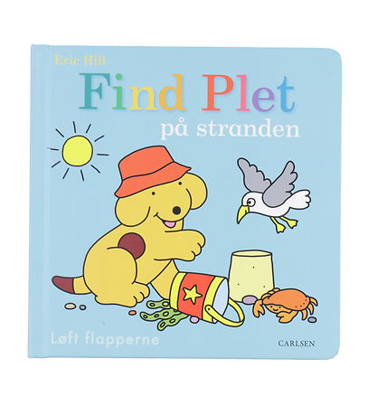 Forlaget Carlsen Book - Find Spot - On The Beach - Danish