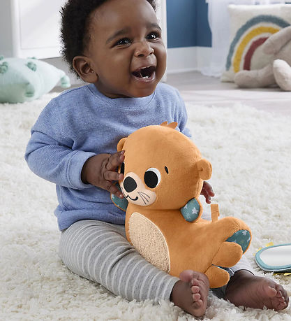 Fisher-Price Bangsi - 22,8 cm - 2-In-1 Rockin' Tummy Time Otter