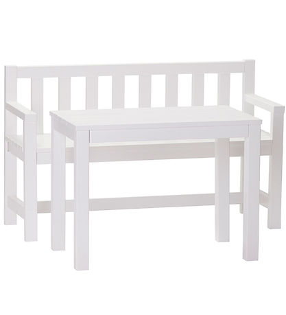 Kids Concept Garden set - Wood - 90x33x55/60x35x45 cm - White