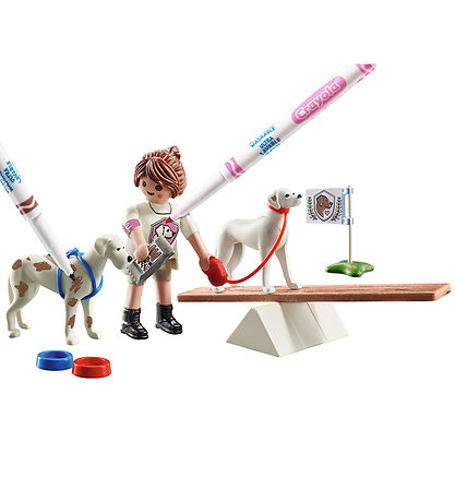 Playmobil Litur - Hundaþjálfari - 71517 - 17 Partar