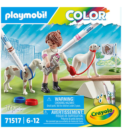 Playmobil Litur - Hundaþjálfari - 71517 - 17 Partar