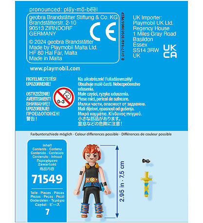 Playmobil Asterix - Adrenaline - 71549 - 7 Parts