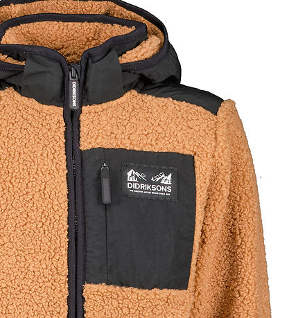 Veste polaire Didriksons - Exemple - Amande Brown