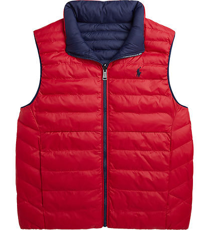 Polo Ralph Lauren Puffer Vest - Reversible - Navy/Red