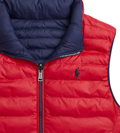Polo Ralph Lauren Puffer Vest - Reversible - Navy/Red