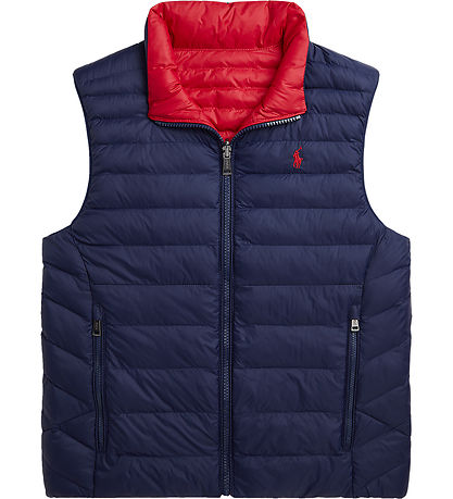Polo Ralph Lauren Puffer Vest - Reversible - Navy/Red