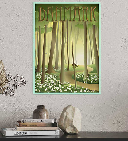 Vissevasse Picture frame - Wood - 30x40 cm - Spring Green