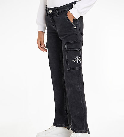 Calvin Klein Jeans - MR Straight - Kohle Grey