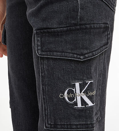 Calvin Klein Jeans - MR Straight - Kohle Grey