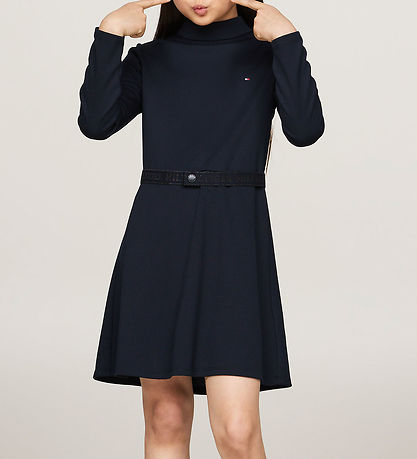 Tommy Hilfiger Kleid - Markenzeichen Punto - Desert Himmel