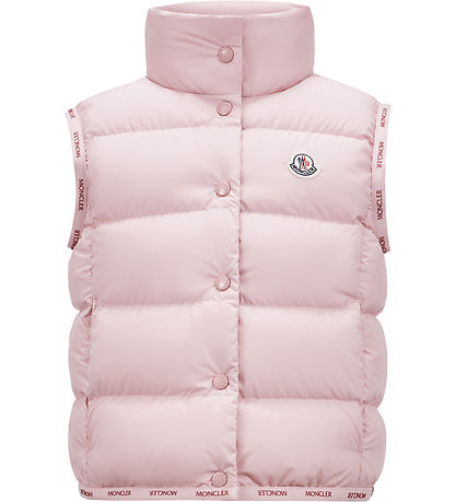 Moncler Down Vest - Badia - Pastel Pink Moncler Down Vest - Badia - Pastel Pink