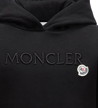 Moncler Hoodie - Black Moncler Hoodie - Black