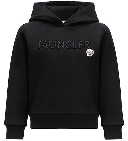 Moncler Hoodie - Black Moncler Hoodie - Black