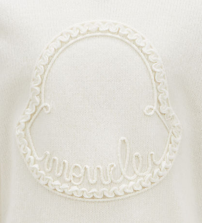 Moncler Blouse - Wool - White w. Logo