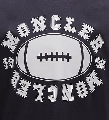 T-Shirt Moncler - Marine av. Imprimé