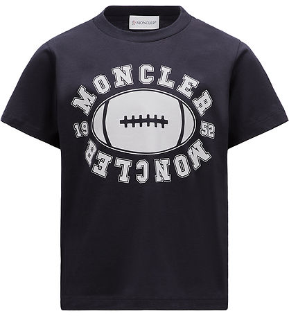 T-Shirt Moncler - Marine av. Imprimé