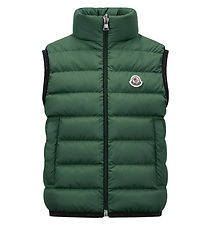 Moncler Down Vest - Contrin - Dark Green