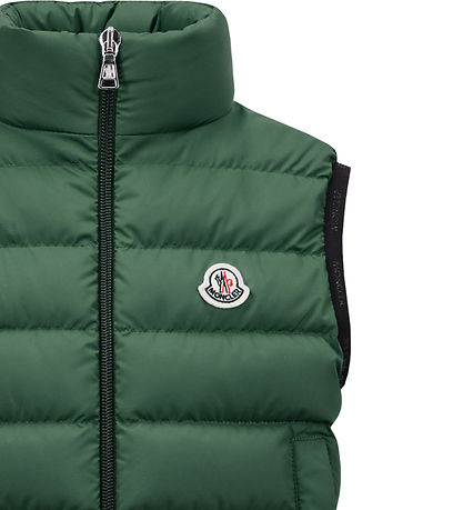 Moncler Dunväst - Contrin - Mörkgrön