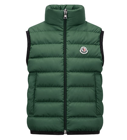 Moncler Dunväst - Contrin - Mörkgrön