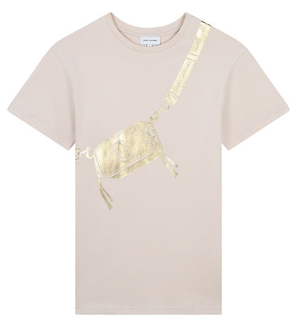 Little Marc Jacobs Kleid - Sand/Gold m. Tasche