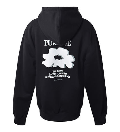 Hound Hoodie - Black w. Print