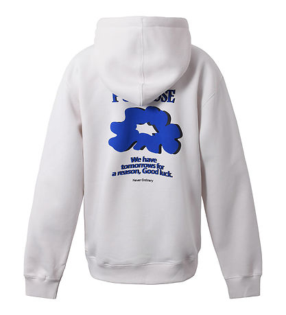 Hound Hoodie - Off White w. Print