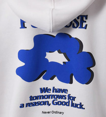 Hound Hoodie - Off White w. Print