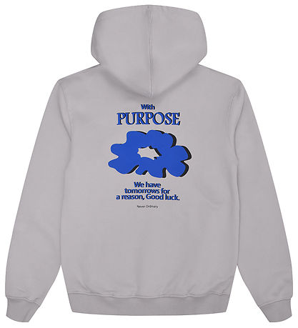 Hound Hoodie - Light Grey w. Print