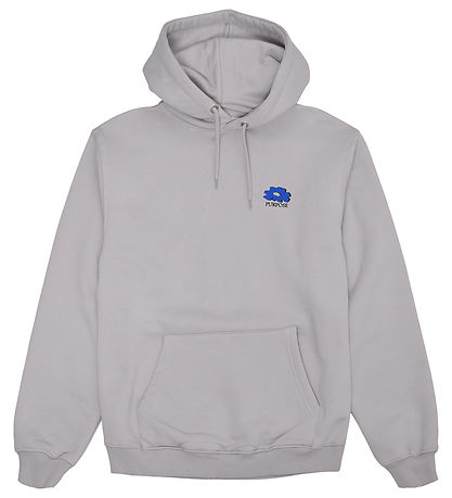 Hound Hoodie - Light Grey w. Print