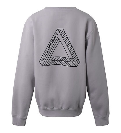 Hound Sweatshirt - Light Grey w. Print