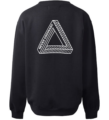 Hound Sweatshirt - Black w. Print Hound Sweatshirt - Black w. Print