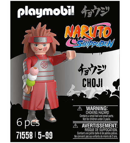 Playmobil Naruto - Choji - 71558 - 6 Partar